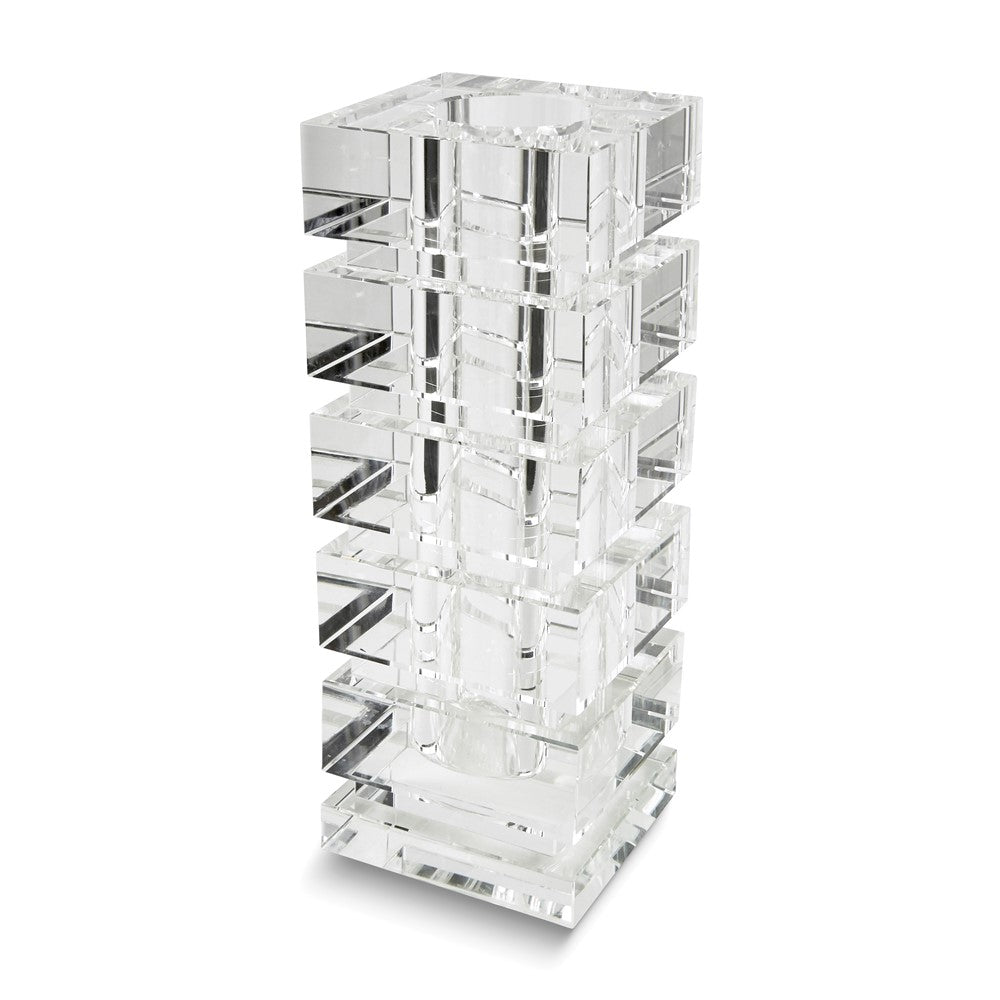 Large Illusion Crystal Vase