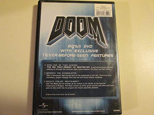 Doom Bonus DVD [DVD]