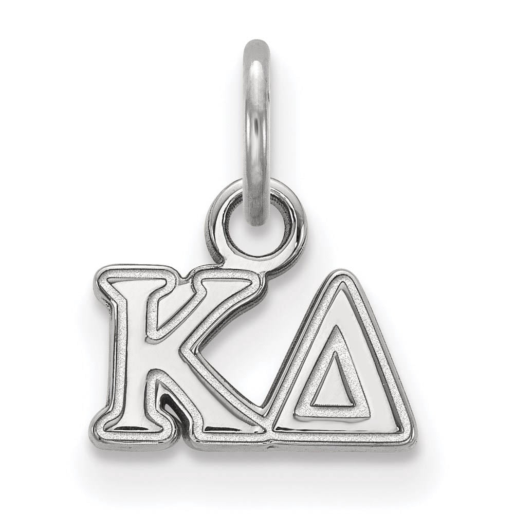Sterling Silver Official Licensed Greek Sororities Kappa Delta (??) XS Pendant