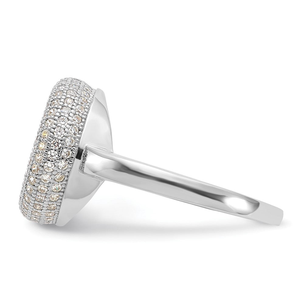 Sterling Silver & CZ Brilliant Embers Ring