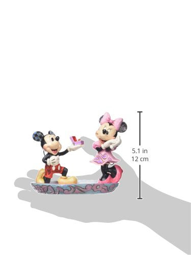 Enesco Disney Traditions by Jim Shore - Mickey Proposing to Minnie Ring Dish
