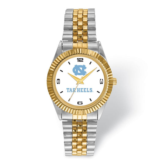 LogoArt University of North Carolina Pro Two-tone Gents Quartz Watch QUNC165