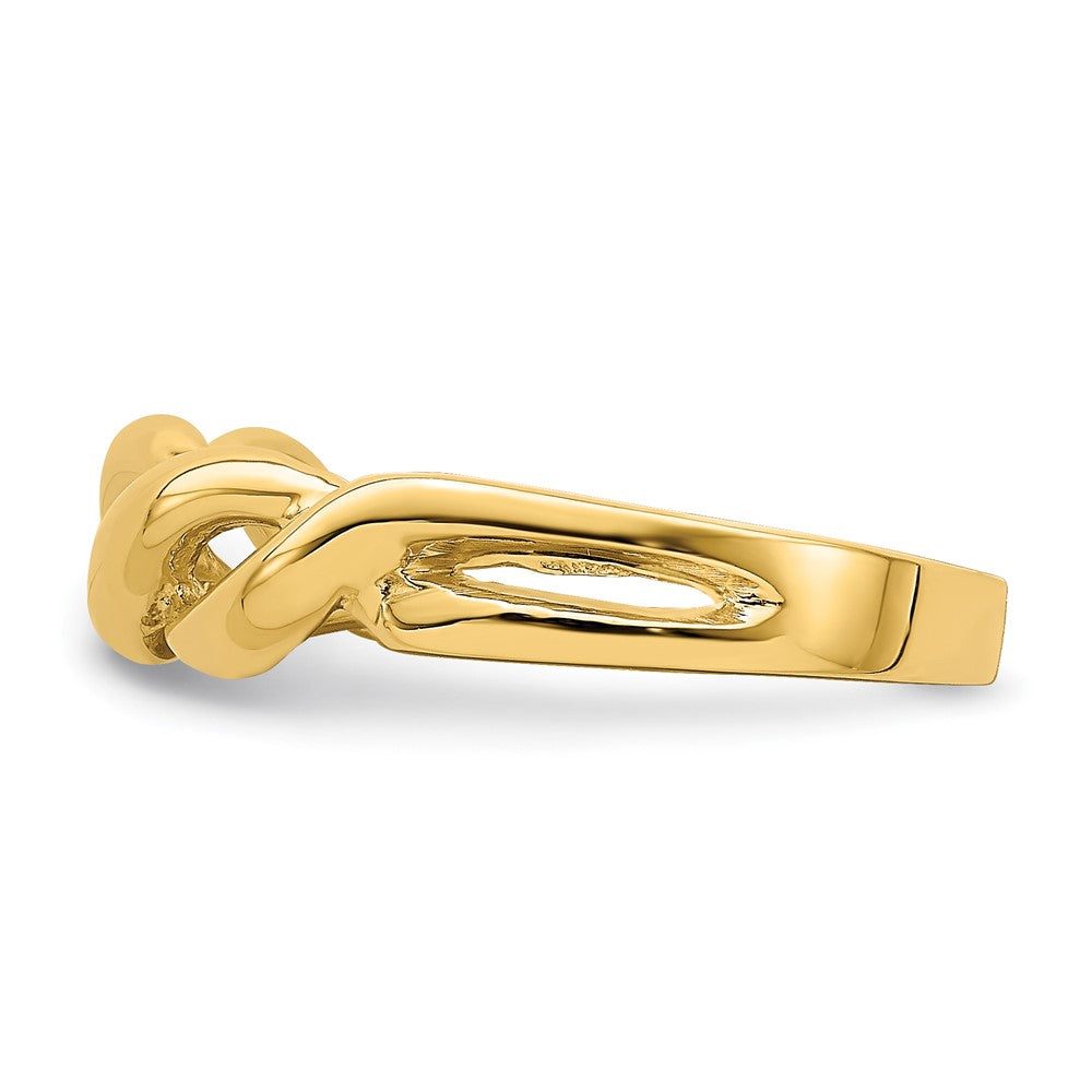 14k Freeform Knot Ring Size 6