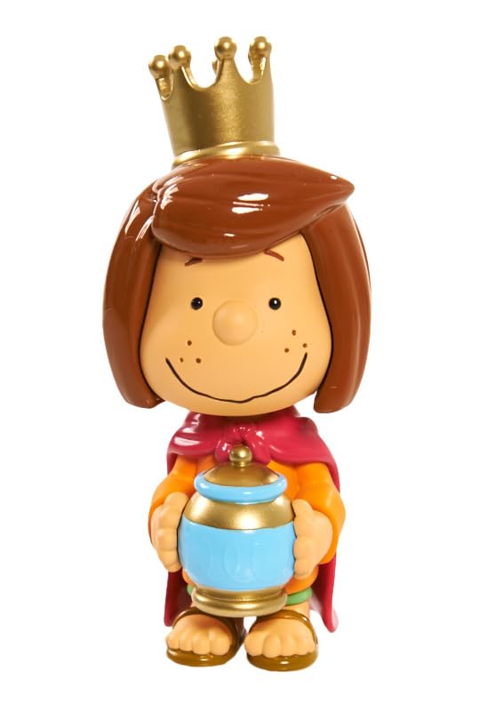 Peanuts Christmas Nativity Figure Set, Decorations and Toys, Kids Toys for Ages 3 up