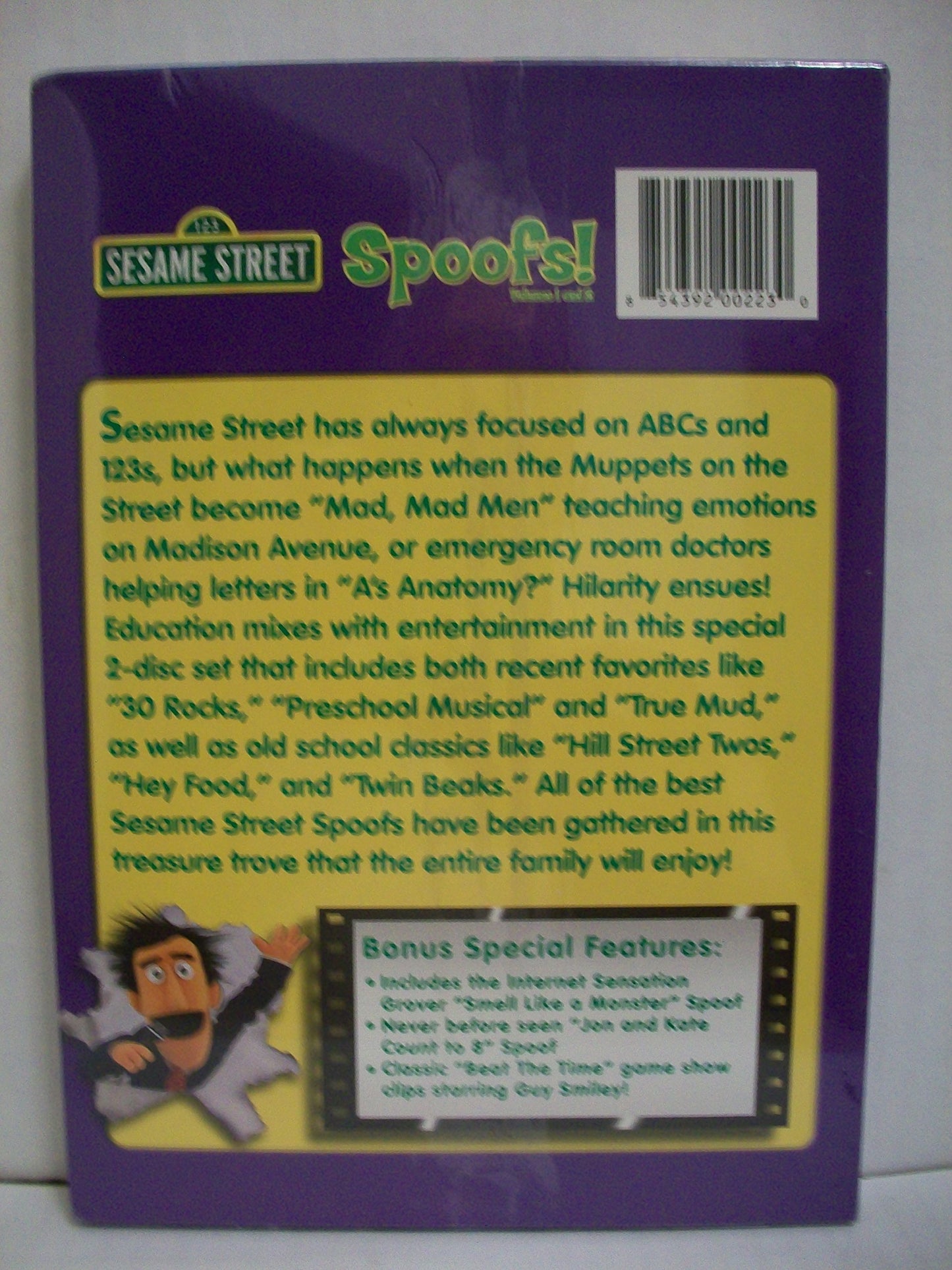 The Best of Sesame Spoofs: Volume 1 and 2 (DVD), Sesame Street, Kids & Family