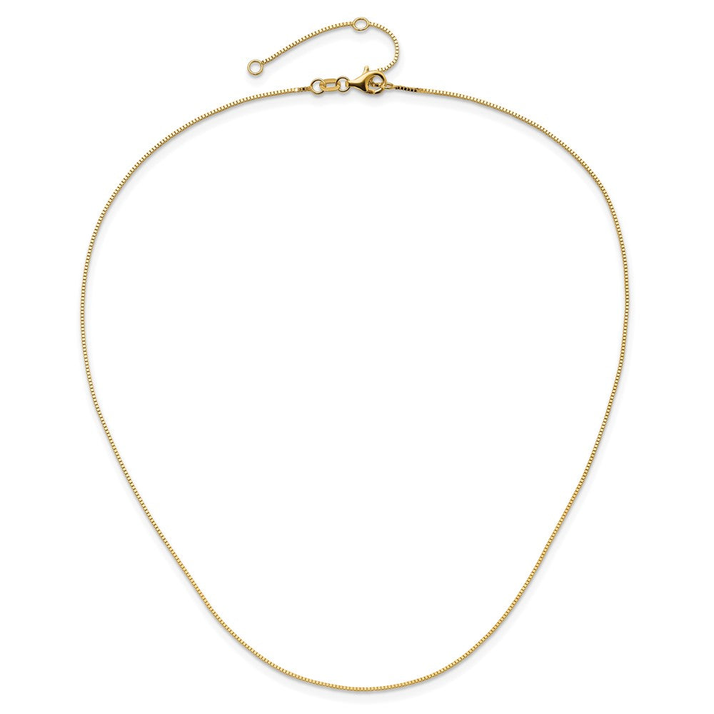 10k .7mm Box 1in+1in Adjustable Chain