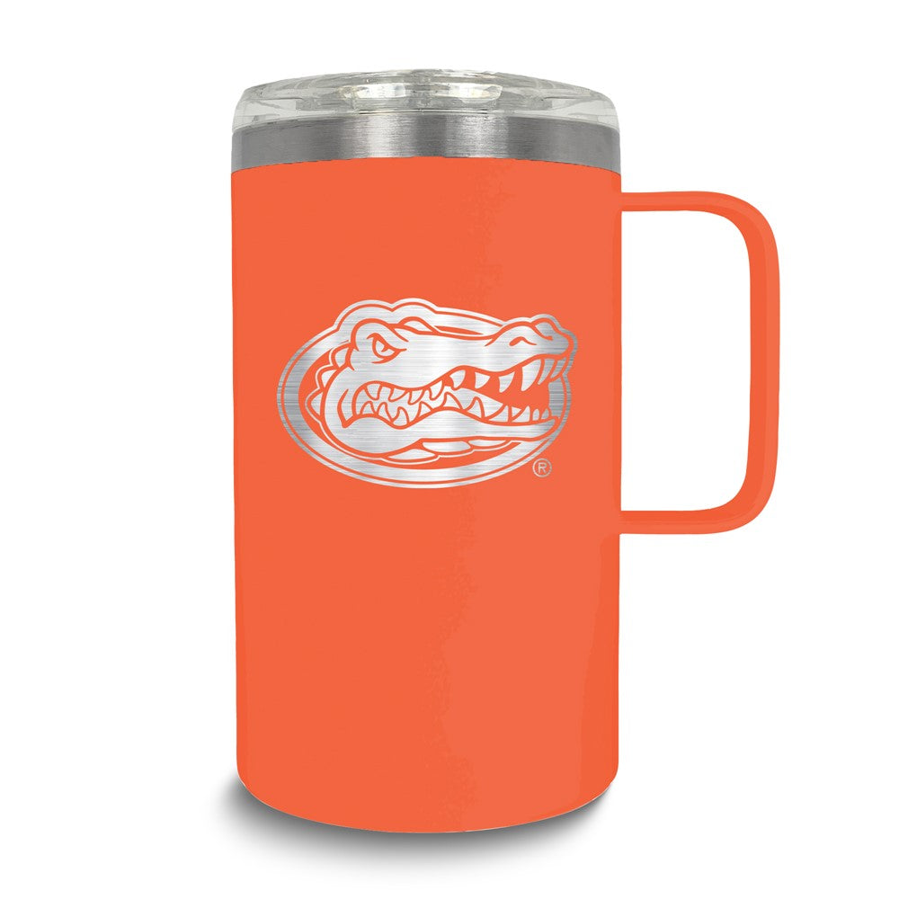 Collegiate University of Florida Stainless Steel 18 oz. Hustle Mug with Lid