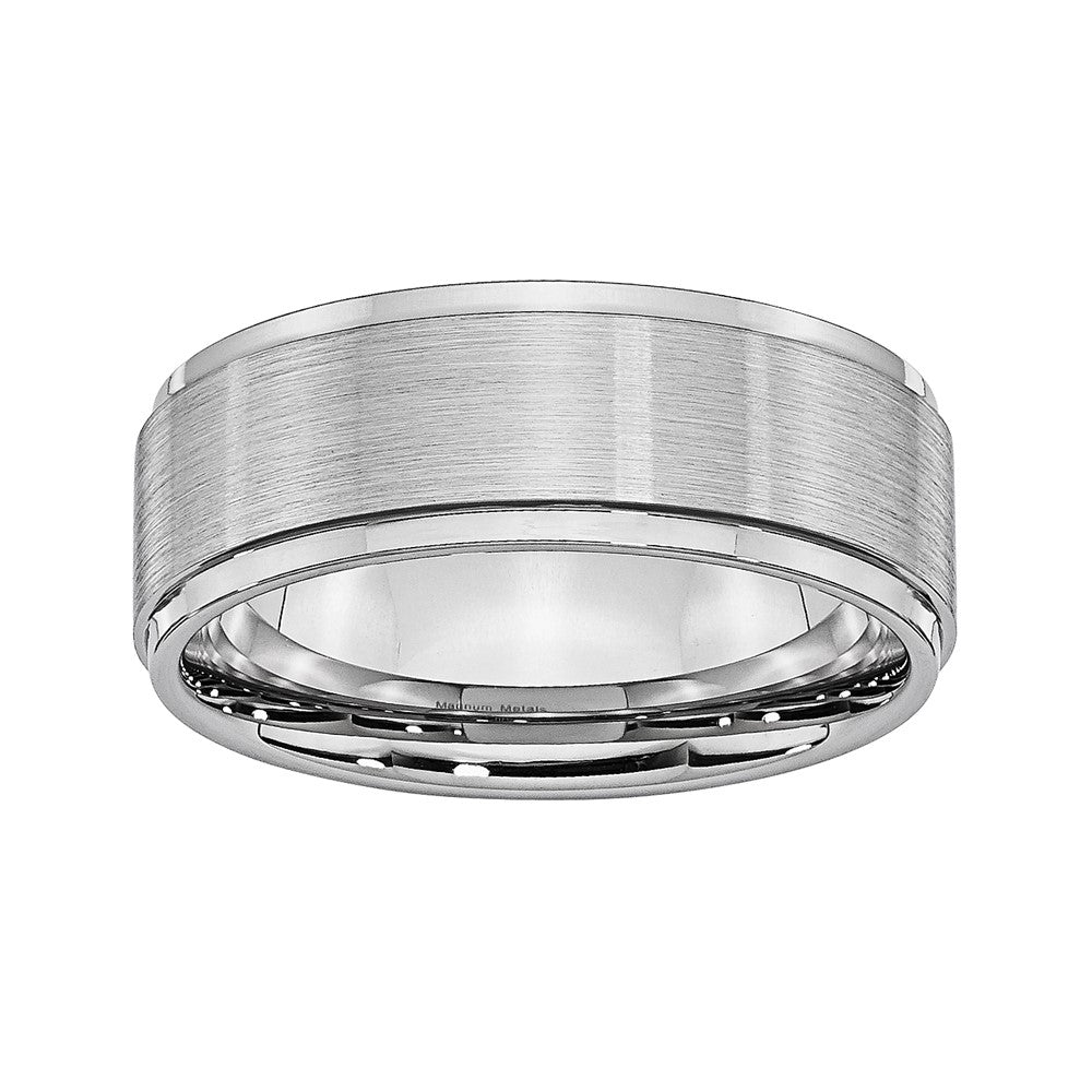 Cobalt Chrome 8mm Comfort Fit Band