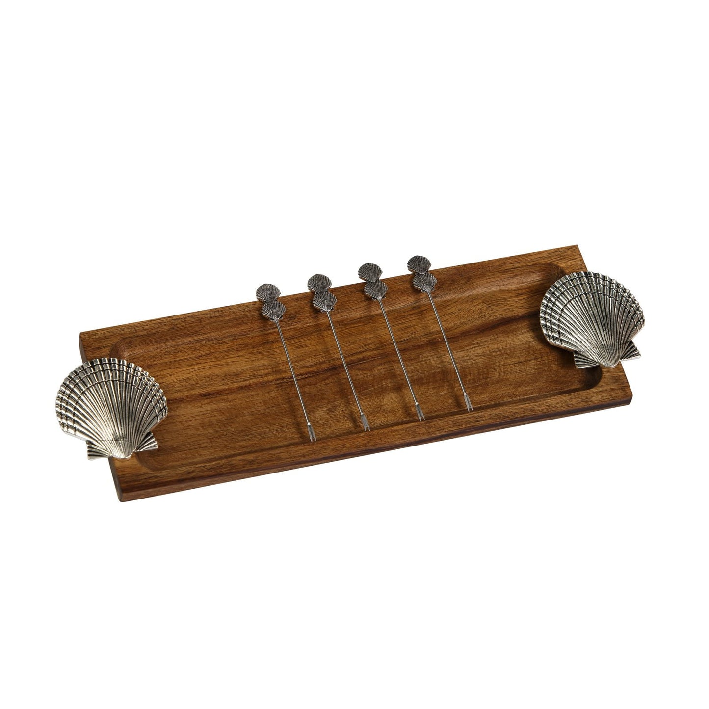 Picnic Plus Sea Shell Foodie Bites Serving Tray