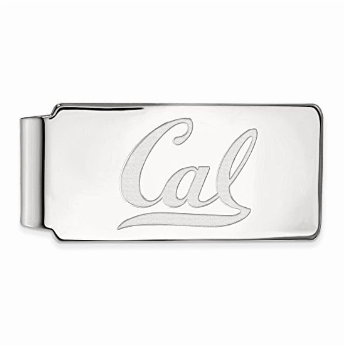 Sterling Silver LogoArt Official Licensed Collegiate University of California (UC) Berkeley Money Clip