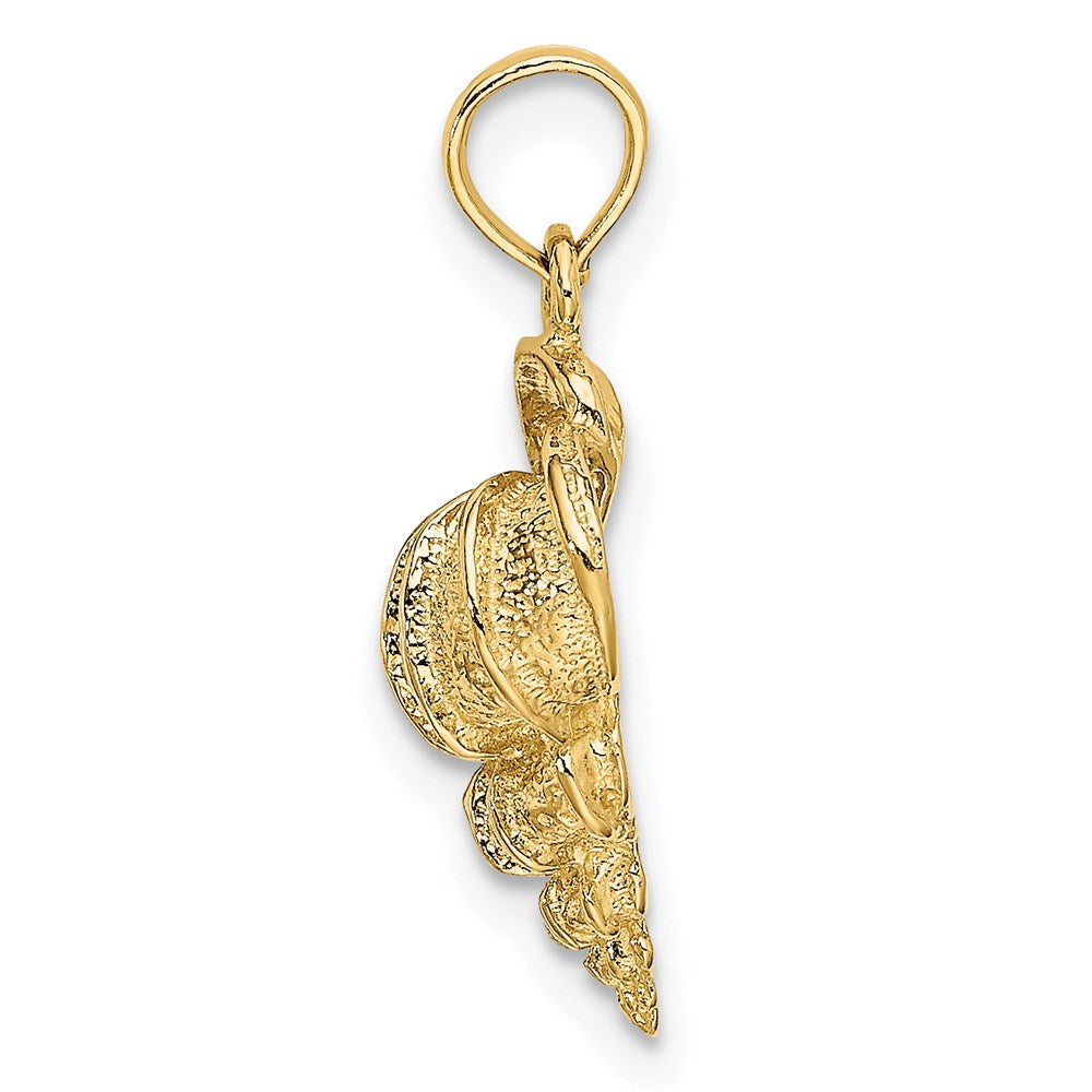 14K Wentletrap Shell Charm