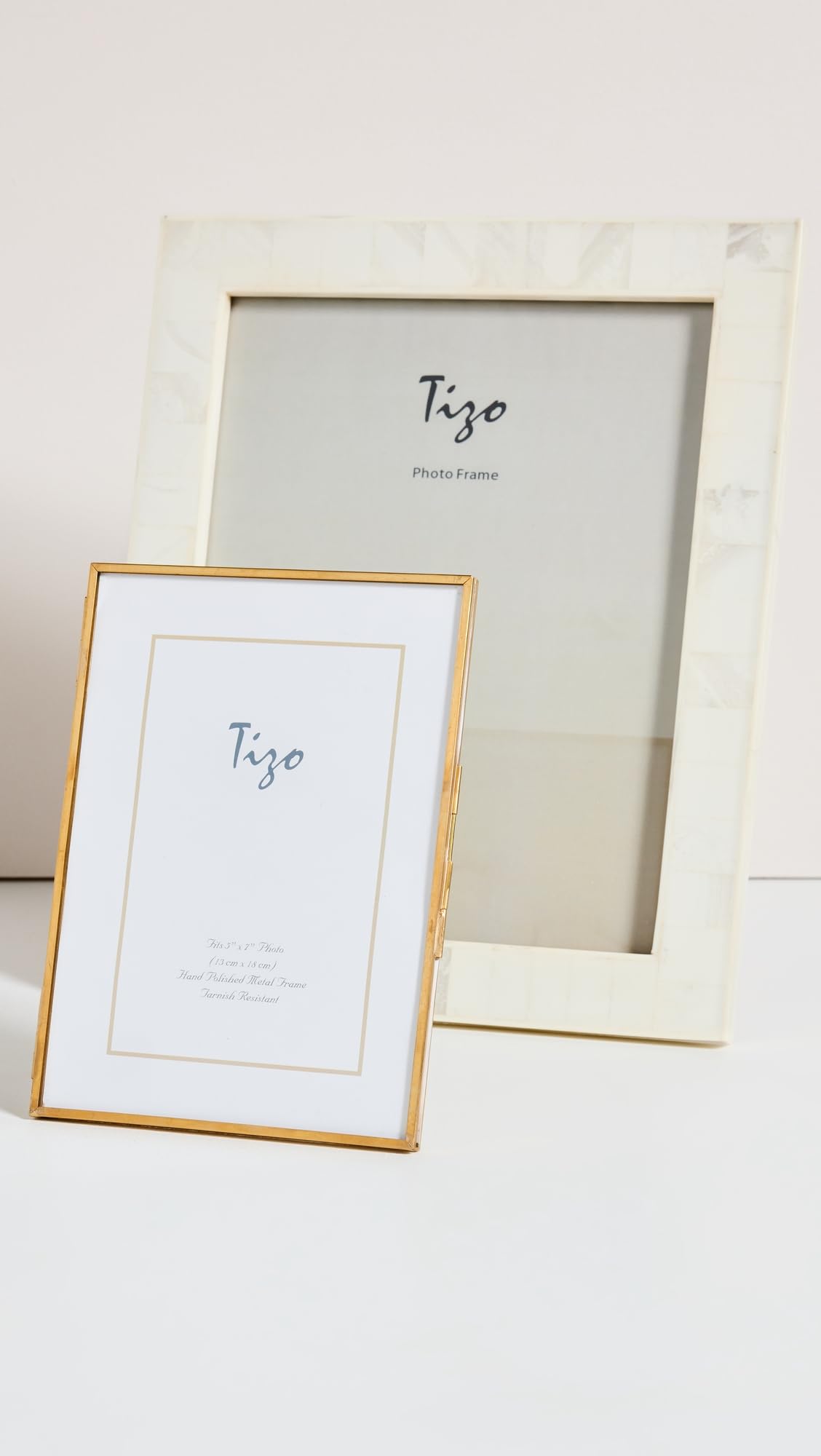 Brass Narrow 5x7 Photo Frame