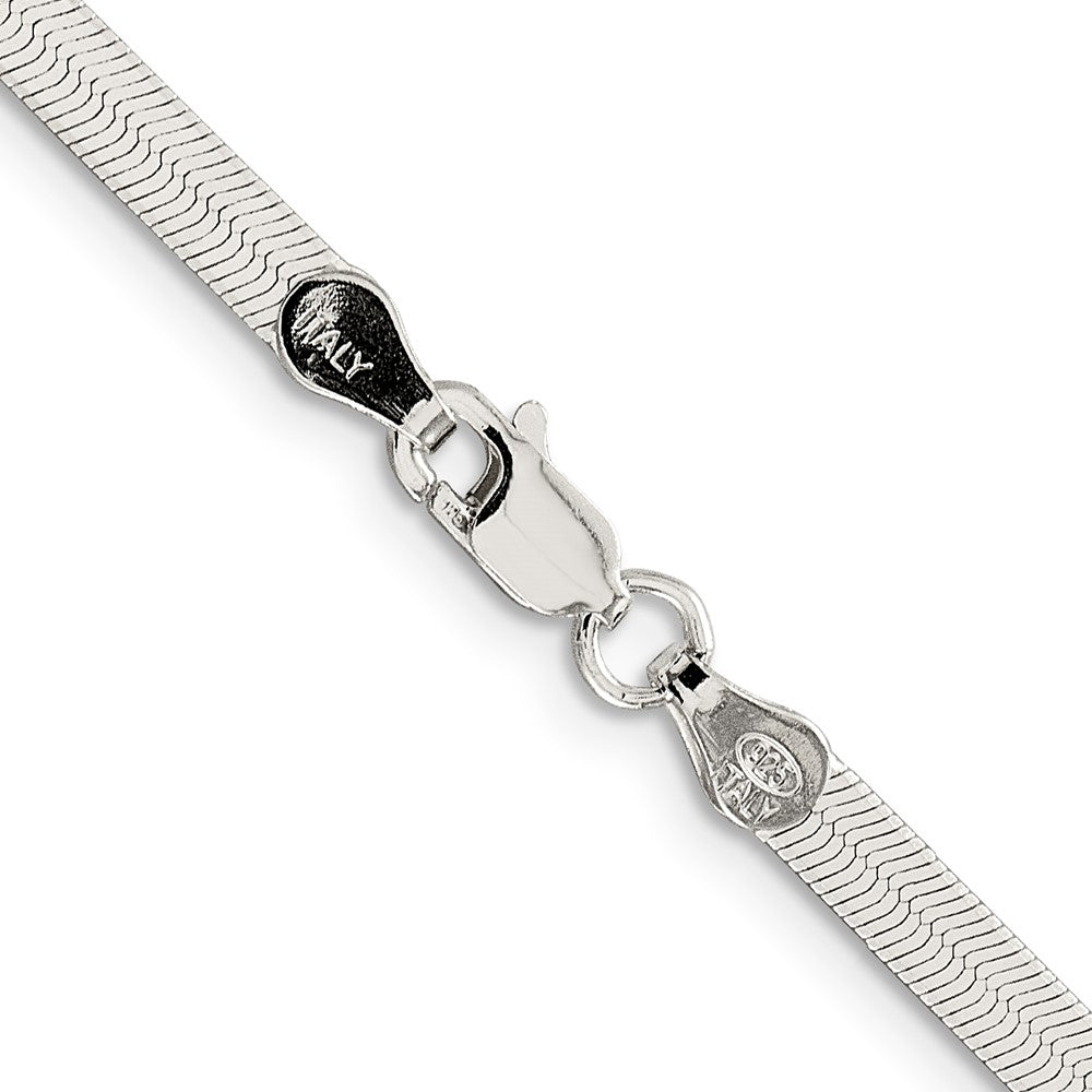 Sterling Silver 3.5mm Magic Herringbone Chain 18 Inches