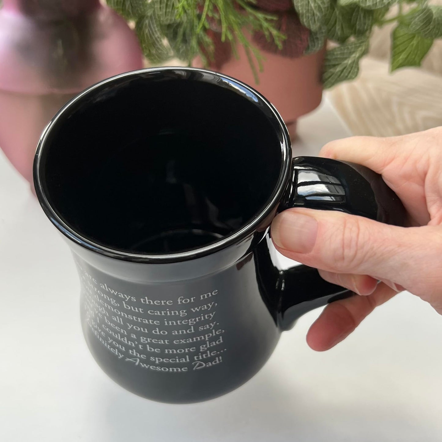 Collections Etc Definitely Awesome Dad Ceramic Mug, 20 oz.