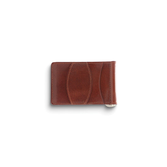 Storus Razor Tobacco Brown Italian Leather Wallet with ID Window