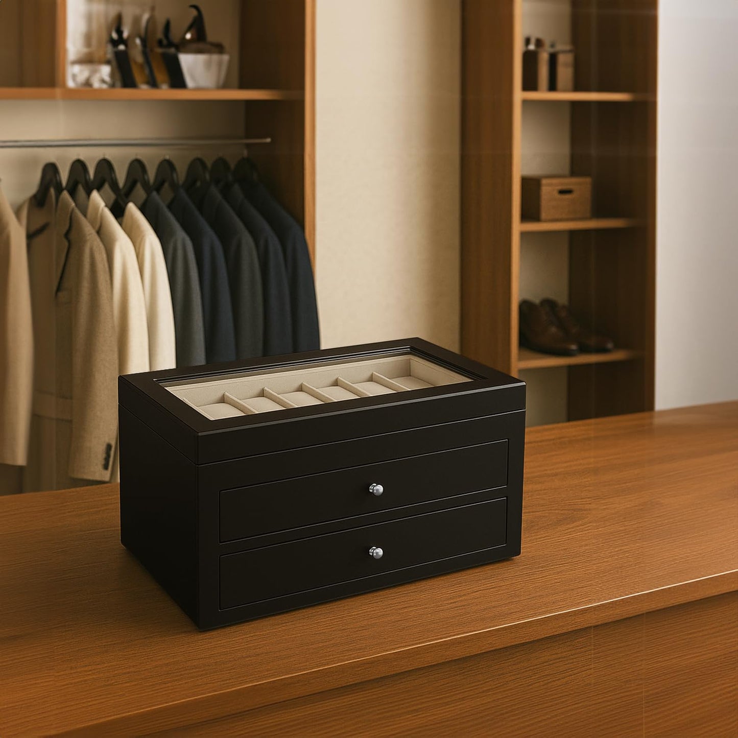 Black 36 Watch Case