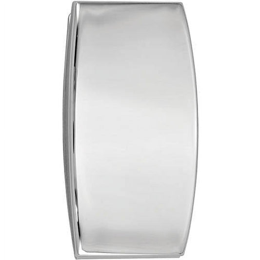 Primal Silver-Tone Domed Money Clip