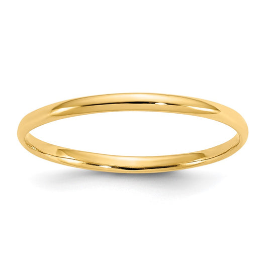 14k Madi K Polished Baby Ring Size 3