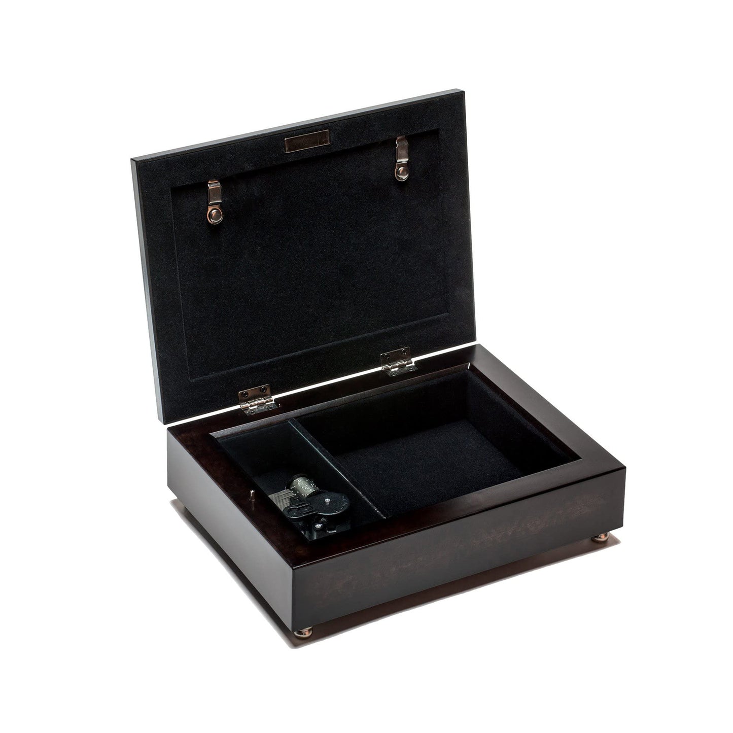 Confirmed On This Day Burlwood Jewelry Music Box Plays Amazing Grace