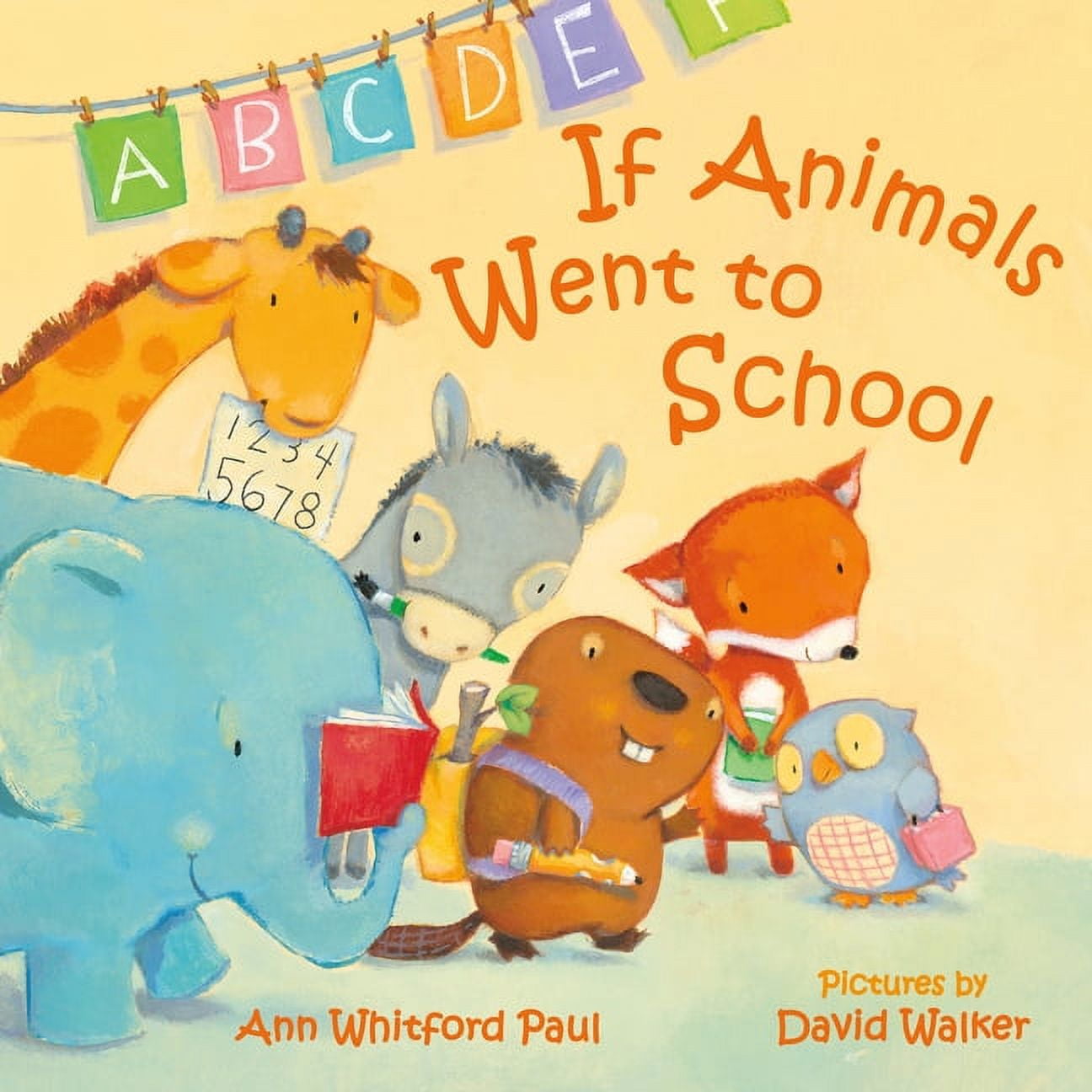 If Animals Kissed Good Night: If Animals Went to School (Hardcover)
