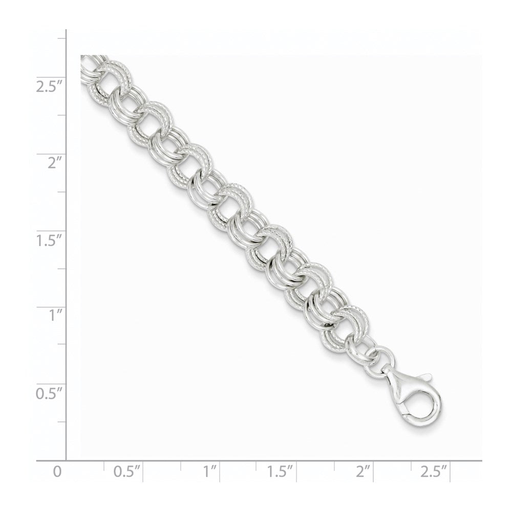 Sterling Silver Bracelet 7.5 inches