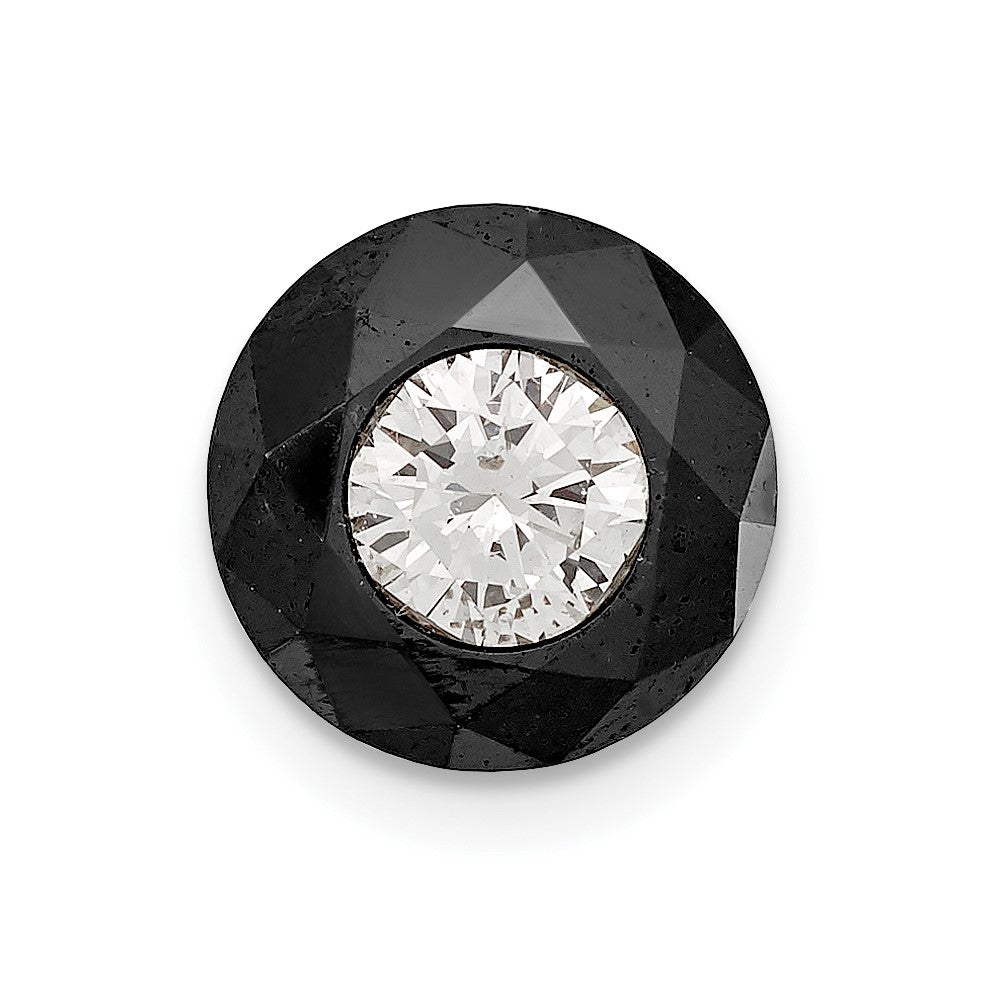 White Night 3.25ct. AA Diamonds Single Stud Earring