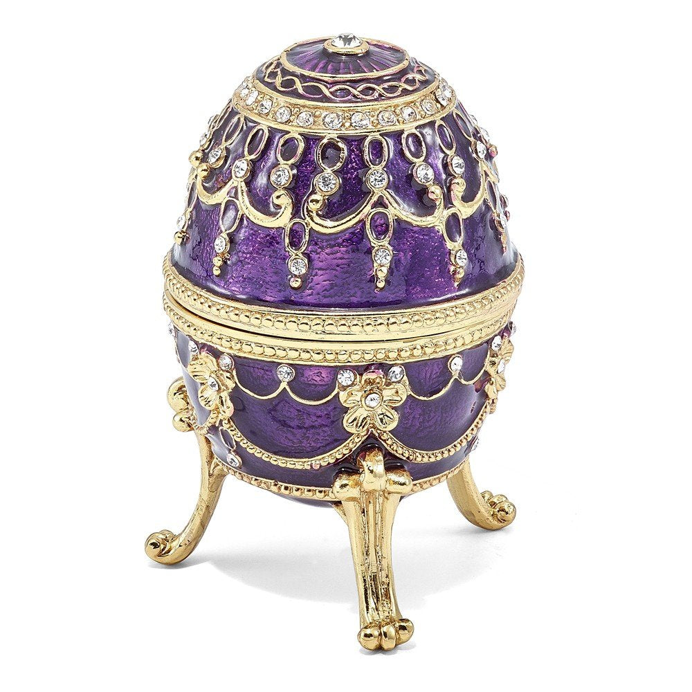 Bejeweled Multi Color IMPERIAL PURPLE (Plays Endless Love) Musical Egg