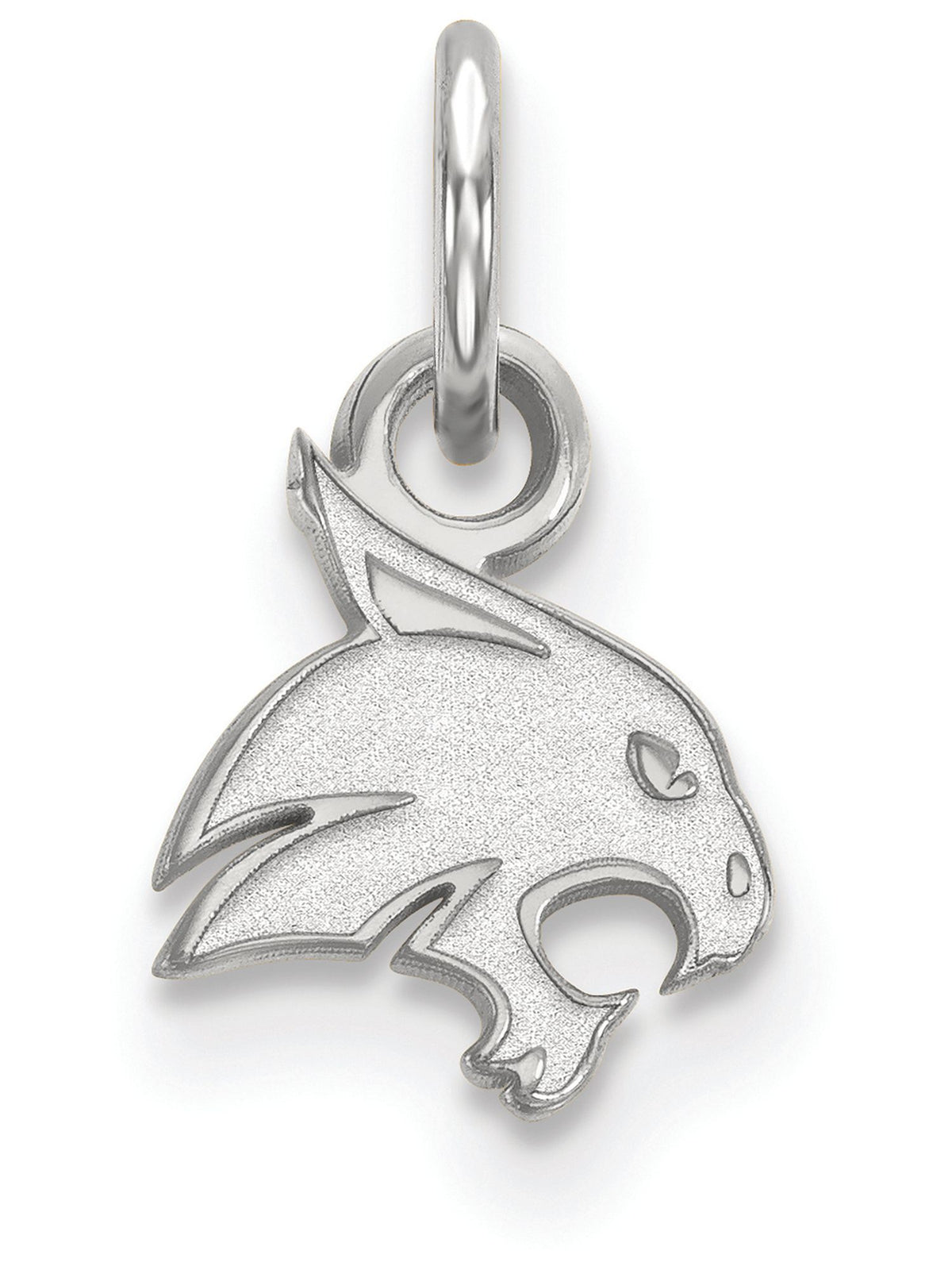 LogoArt Sterling Silver Texas State University Xs Pendant Necklace Female Adult