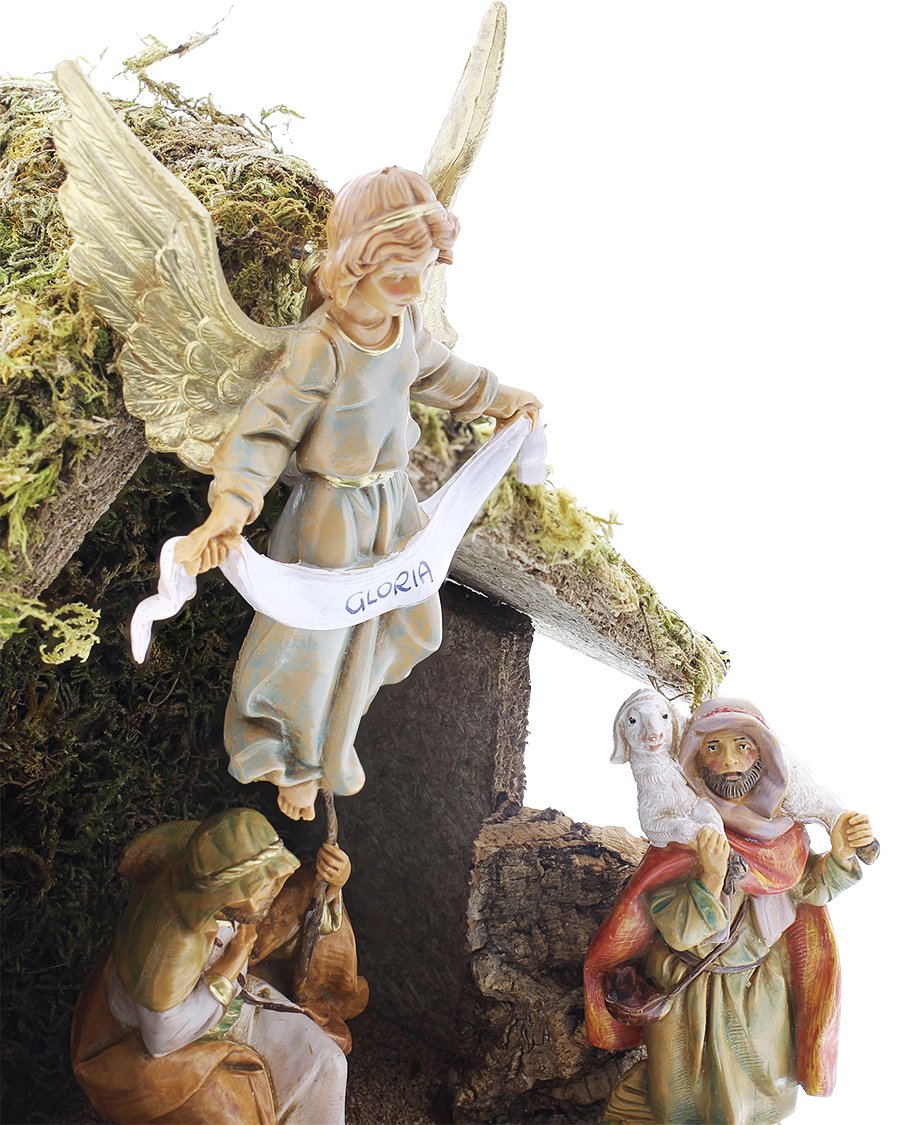 Roman 7-Piece Christmas Nativity Figurine Set 13.75"