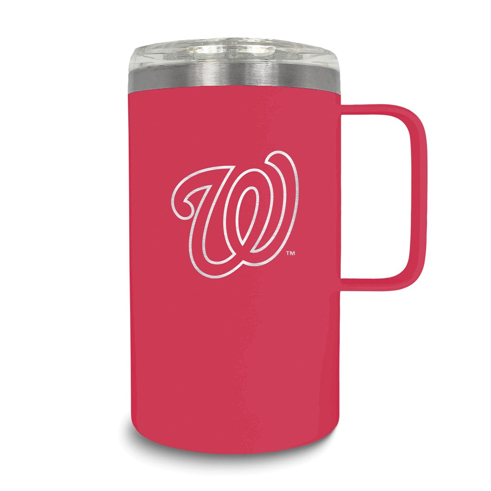 MLB Washington Nationals Stainless Steel 18 oz. Hustle Mug with Lid