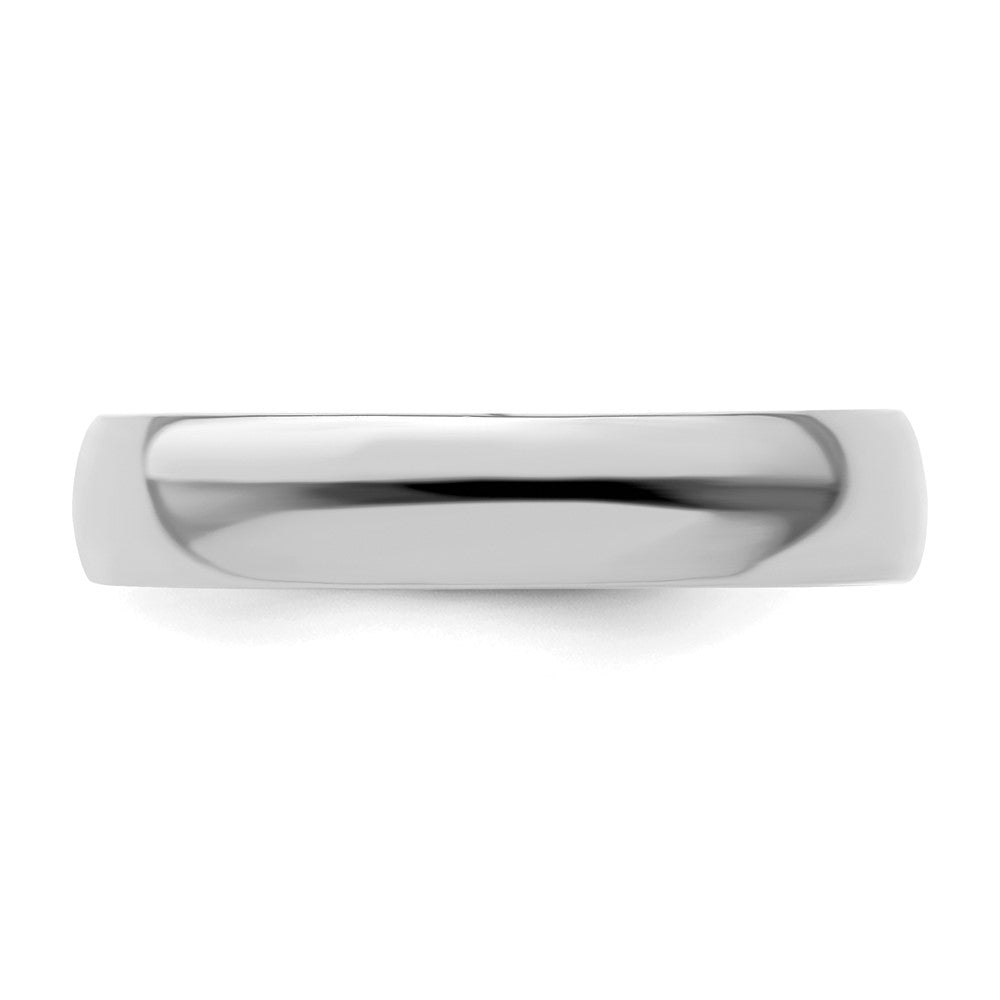 Sterling Silver Stackable Expressions Rhodium Polished Ring Size -10