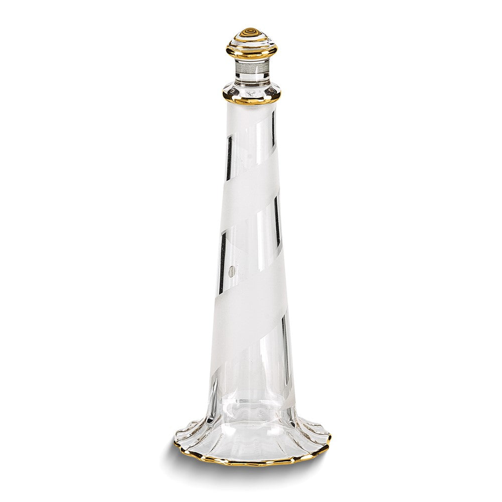 Glass Baron Lighthouse Clear Glass