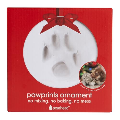 Pearhead PAWPRINT Ornament for a One-of-a-Kind Christmas gift