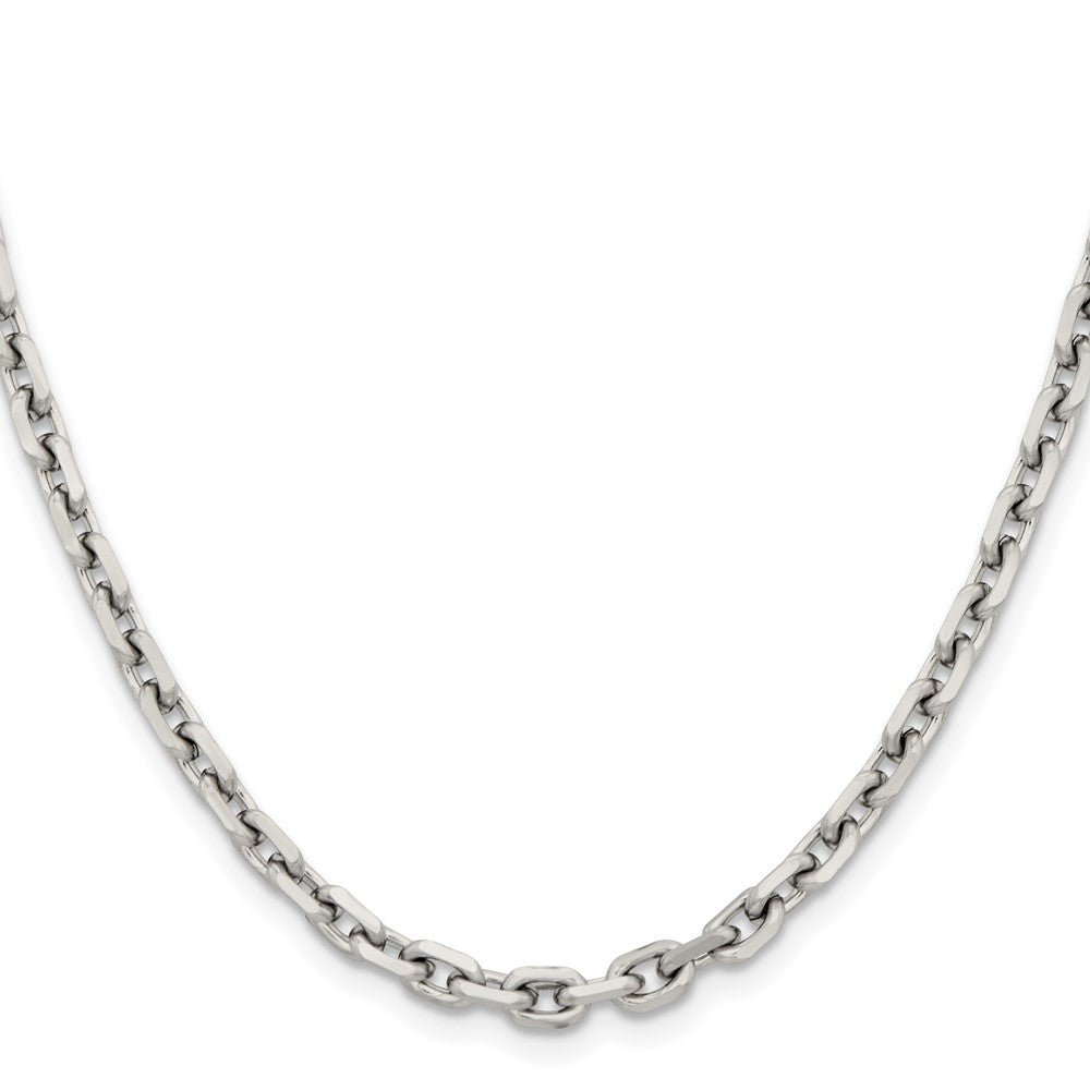 Stainless Steel Polished 5.3mm 24in Cable Chain