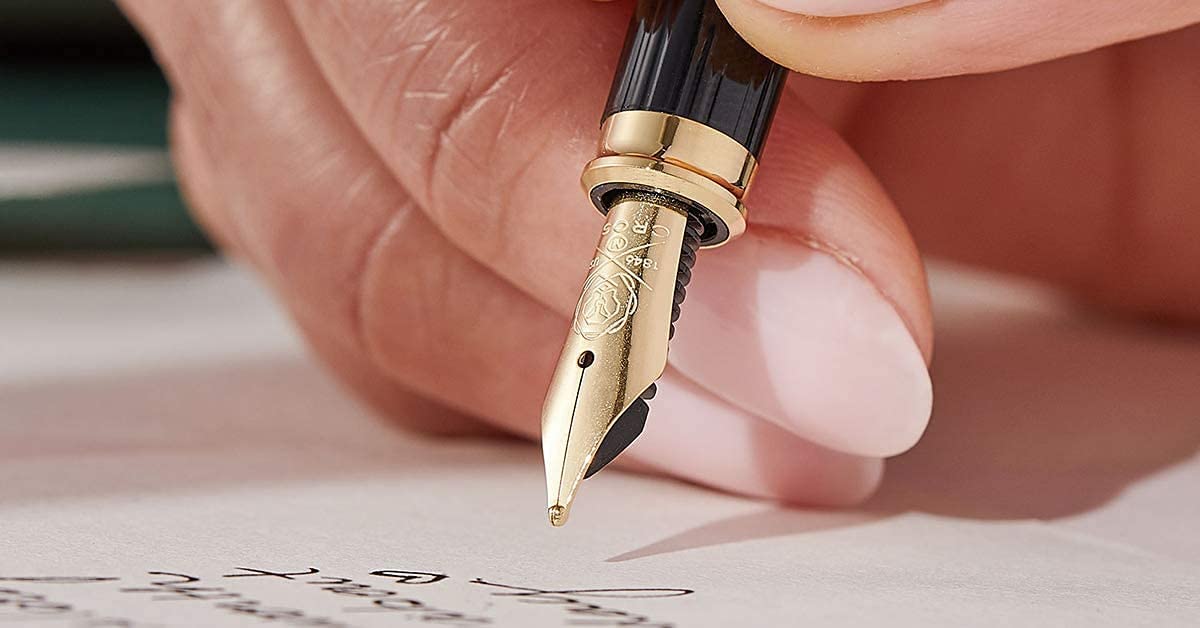 Cross Century II Refillable Fountain Pen, Medium Nib, Includes Premium Gift Box - Medalist Chrome