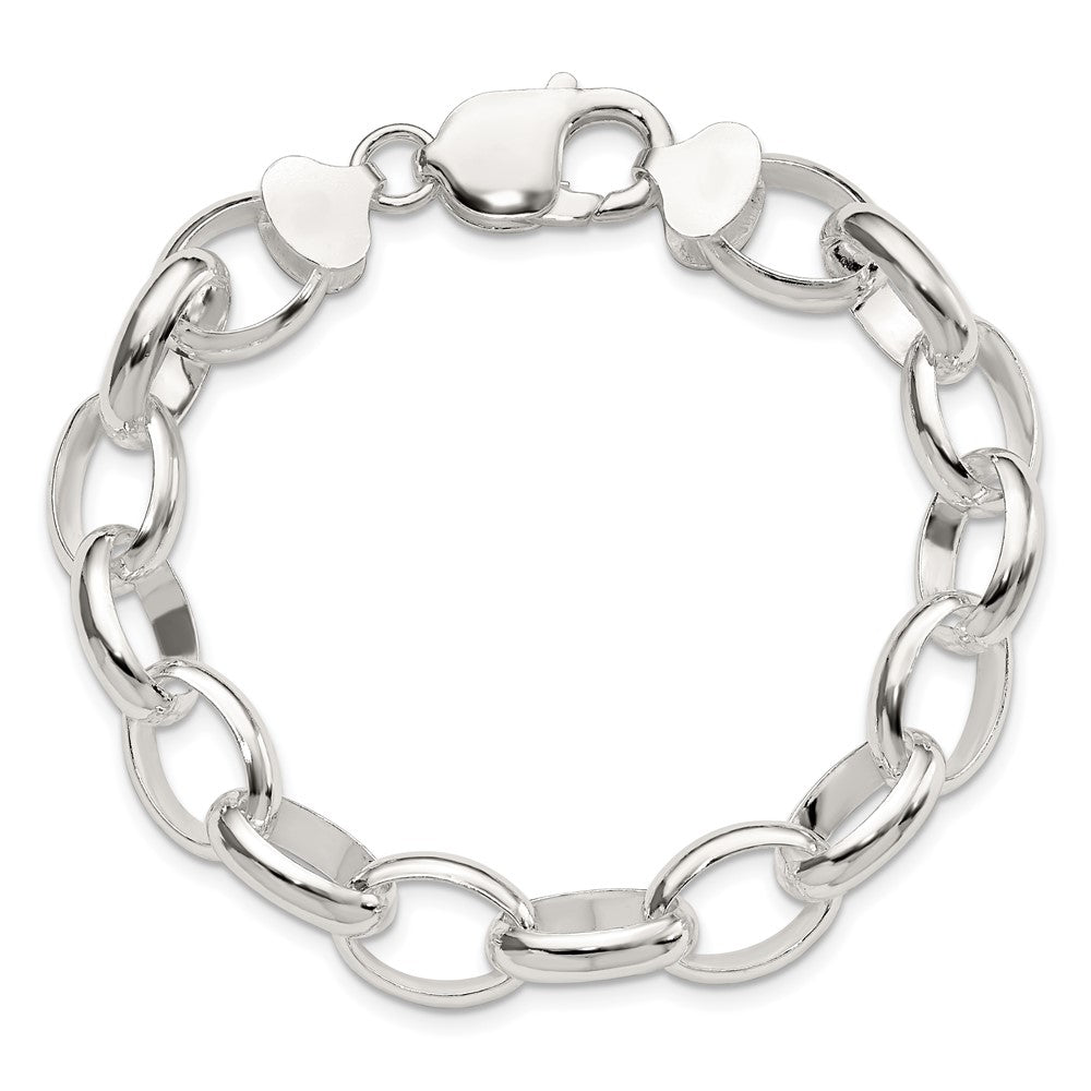 Sterling Silver Rolo Bracelet 7.5 inches