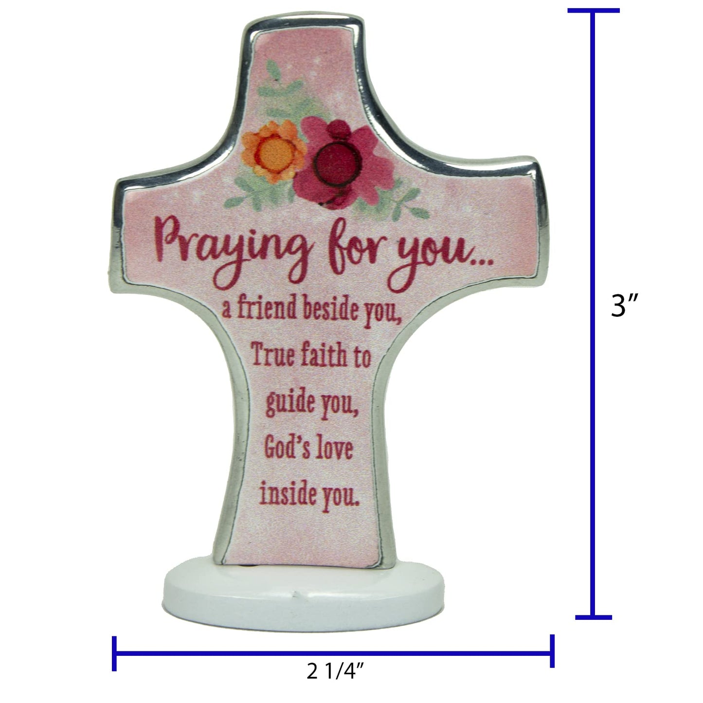 CA Gift  Praying for You Standing Bedtime Cross