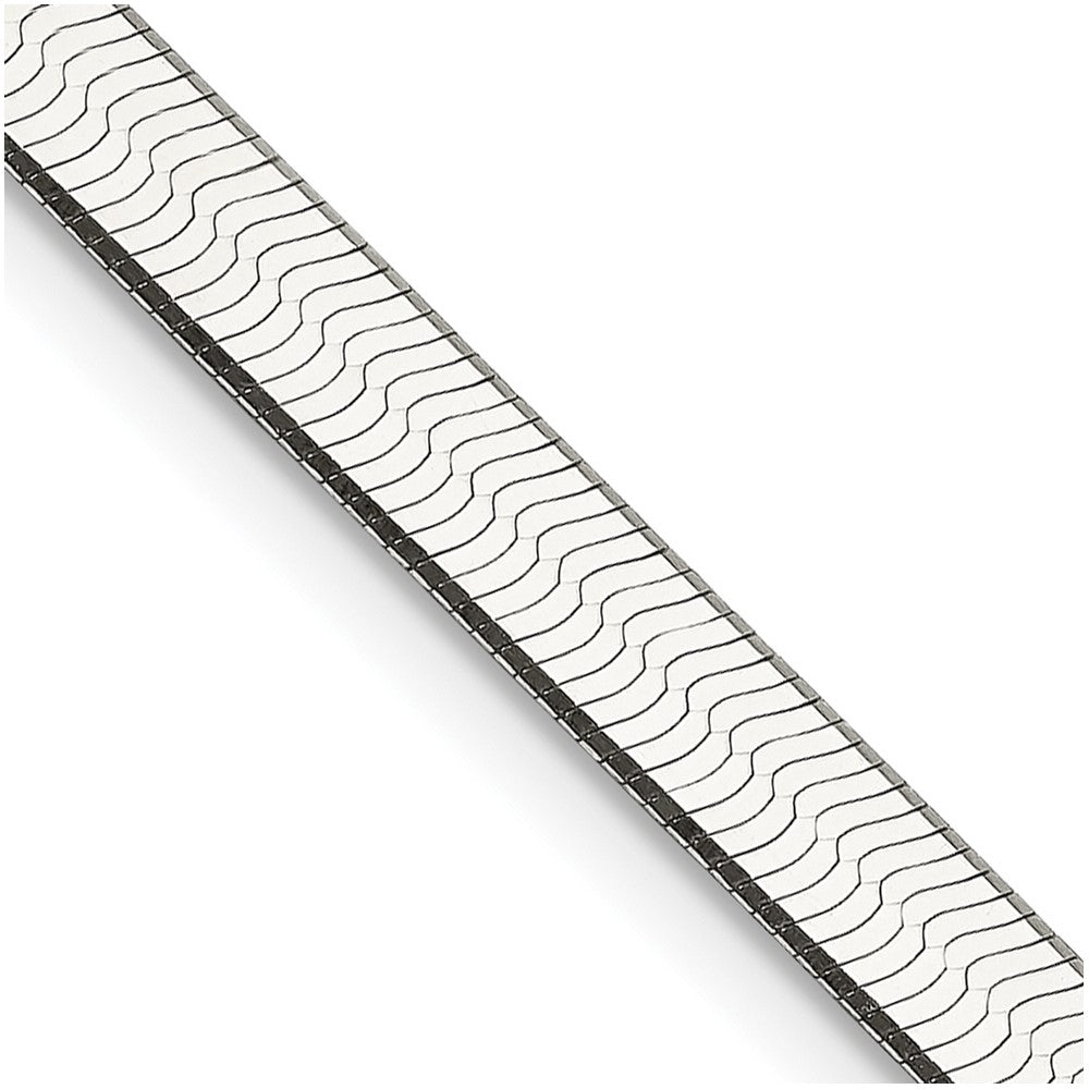 Sterling Silver 4.5mm Magic Herringbone Chain 16 Inches