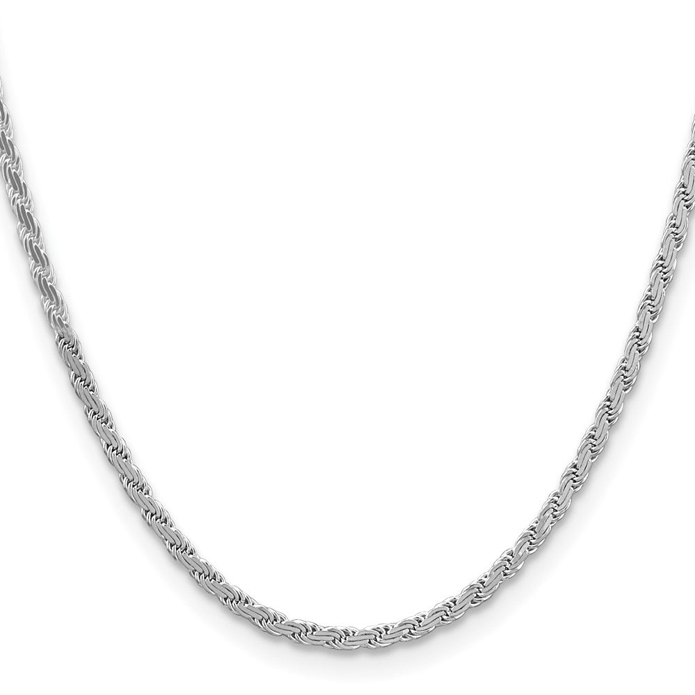 Sterling Silver 3.65mm Flat Rope Chain 18 Inches