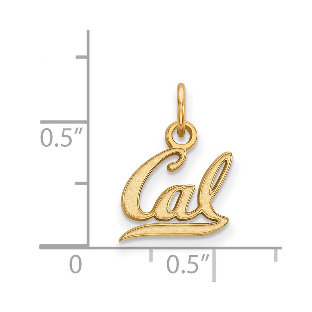 14k Gold LogoArt University of California Berkeley Extra Small Pendant Q4Y001UCB