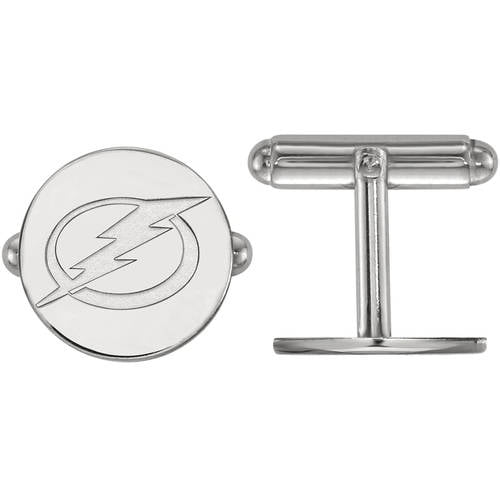 NHL Tampa Bay Lightning Sterling Silver Cuff Links