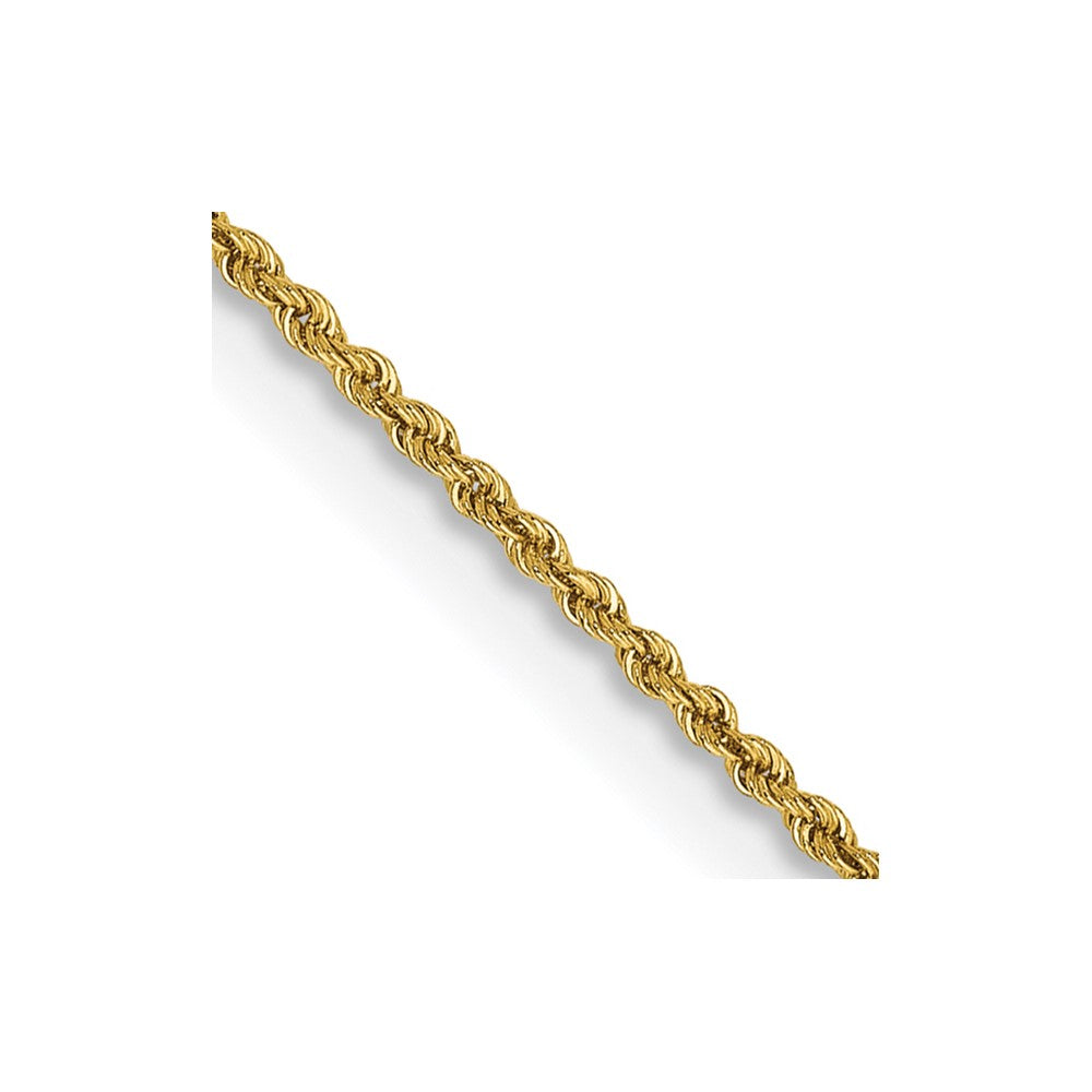 14K 26 inch 1.5mm Regular Rope with Lobster Clasp Chain