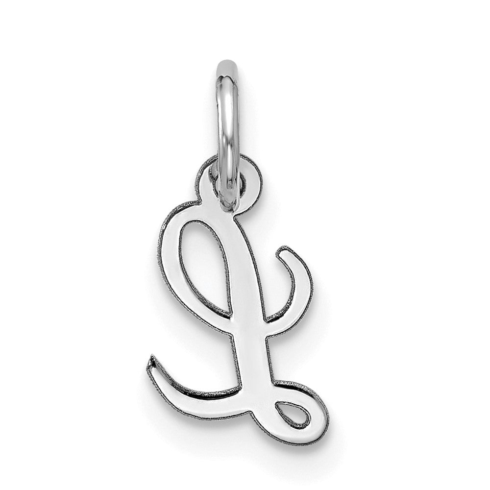 10kw Small Script Initial L Charm