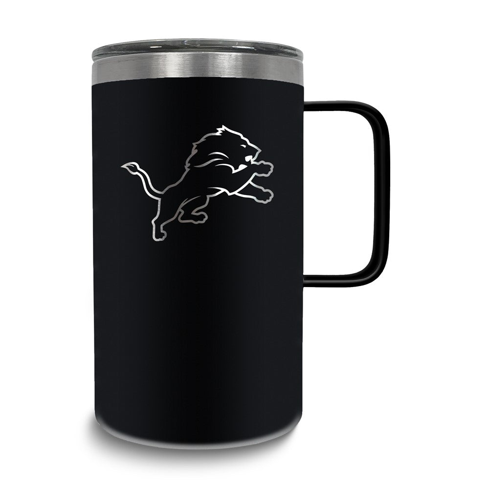NFL Detroit Lions Stainless Steel 18 oz. Hustle Mug with Lid