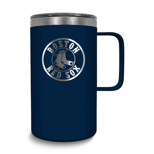 MLB Boston Red Sox Stainless Steel 18 oz. Hustle Mug with Lid