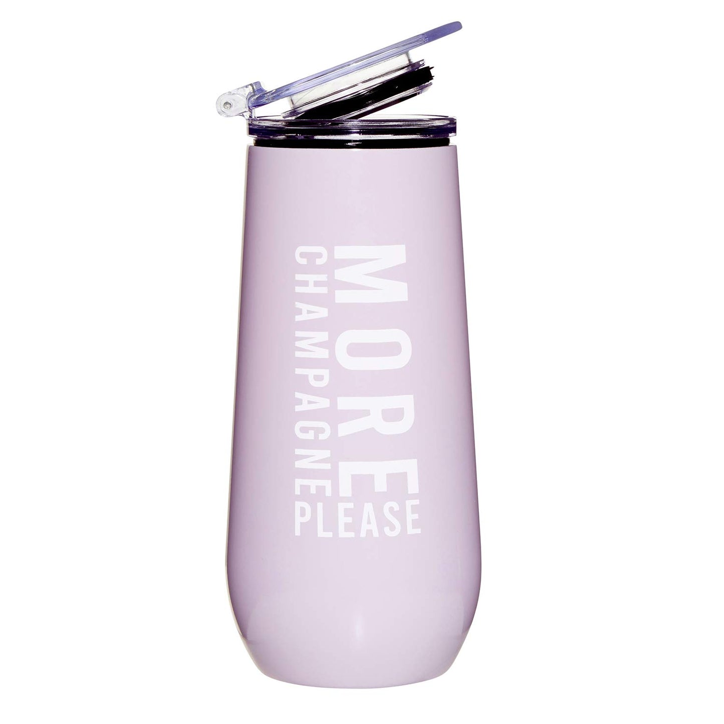 Santa Barbara Design Studio Wedding Champagne Tumbler, 12-Ounce, More Please
