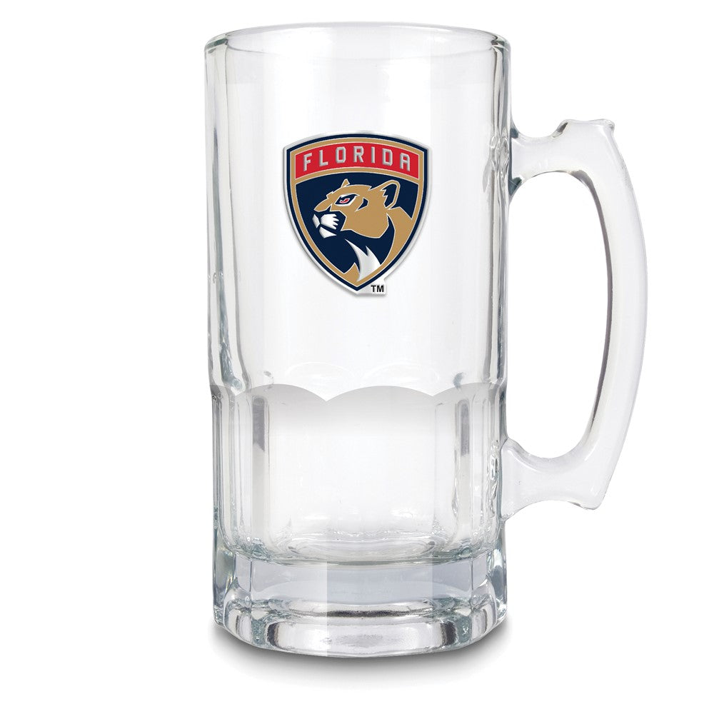 NHL Florida Panthers Glass 32 ounce Macho Mug