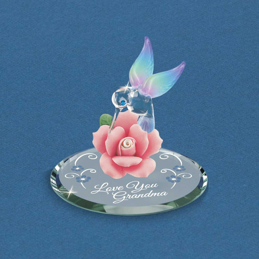 Glass Baron Hummingbird, "I Love You Grandma"
