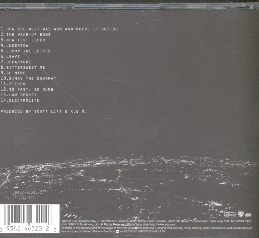 R.E.M. - New Adventures in Hi Fi - Music & Performance - CD