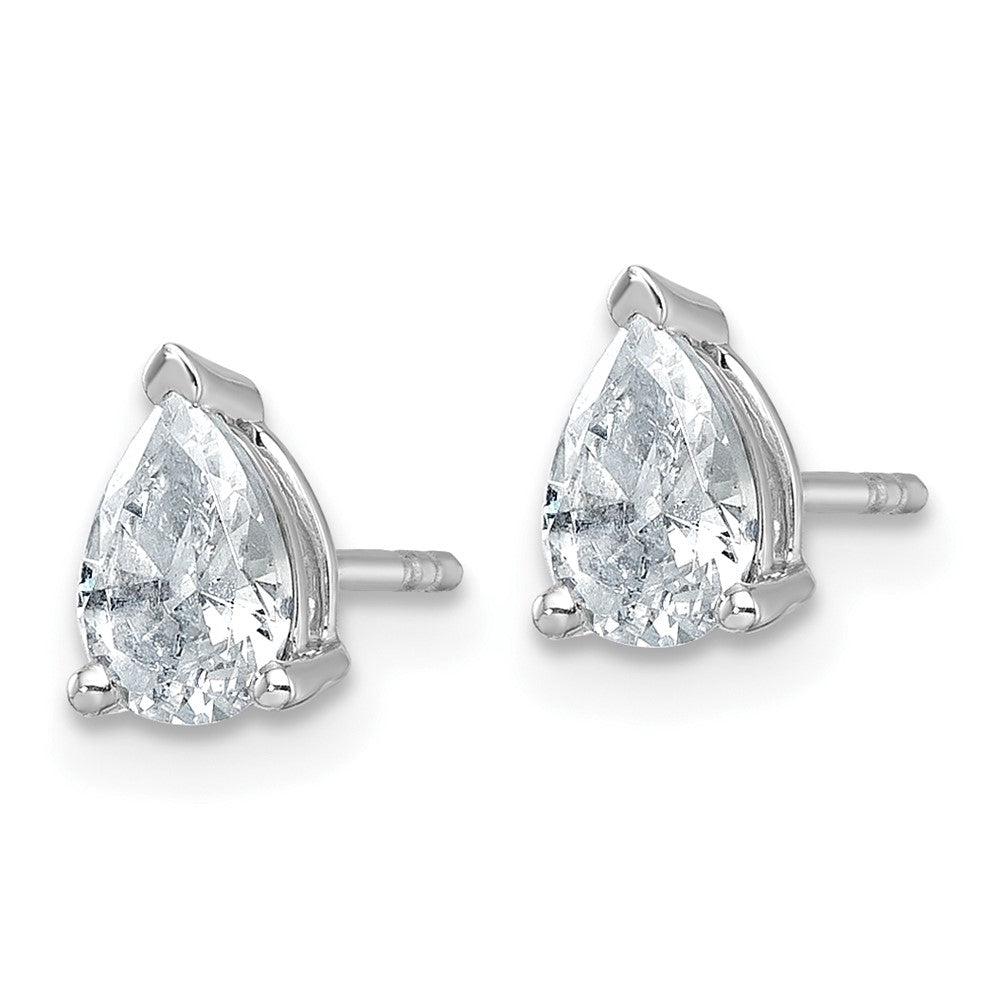 14kw 6.7x4.5mm Pear  Earring Mountings